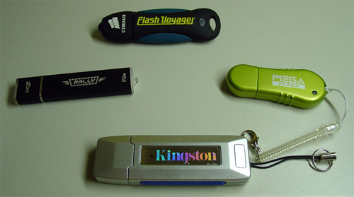 USB-drives vergeleken: Corsair, MSI, Kingston en OCZ-producten
