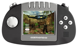 Gizmondo met nieuwe knoppen