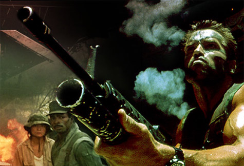 Arnold Schwarzenegger in Predator Arnold Schwarzenegger in Predator