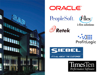 SAP vs Oracle en de overgenomen bedrijven SAP vs Oracle en de overgenomen bedrijven