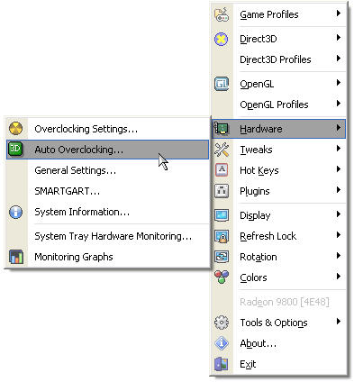 ATi Tray Tools 1.0.3.750 screenshot