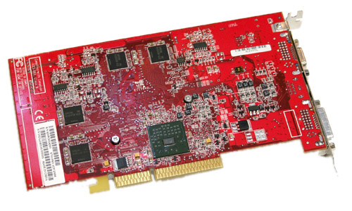 ATi X700 met Rialto-AGP-brug ATi X700 met Rialto-AGP-brug