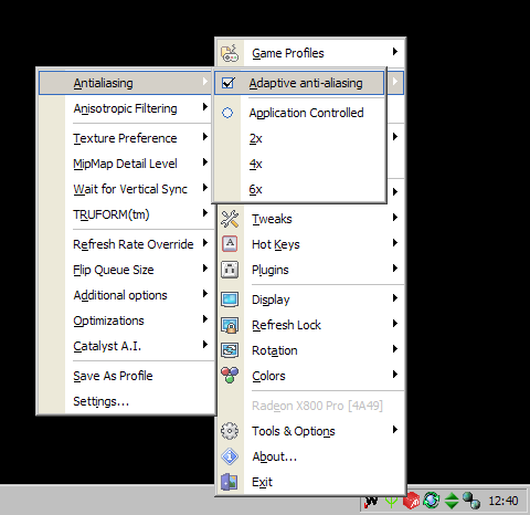 ATI Tray Tools 1.0.3.755 - Adaptive Anti-Aliasing
