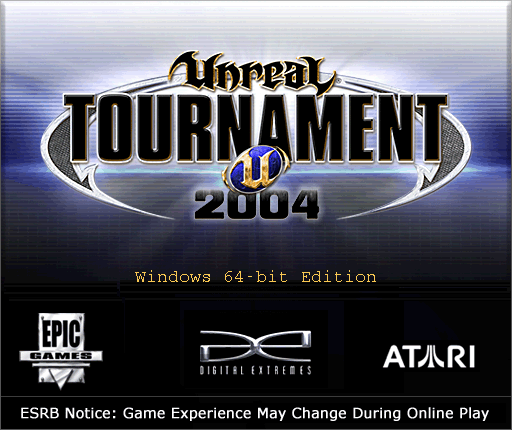 Unreal Tournament 2004 64-bit splash screen