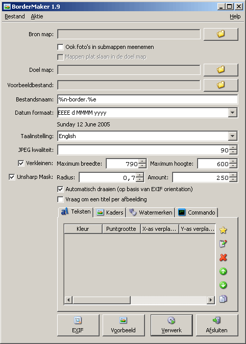 BorderMaker in actie