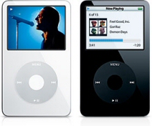 Apple iPod (5e generatie, met video) Apple iPod (5e generatie, met video)