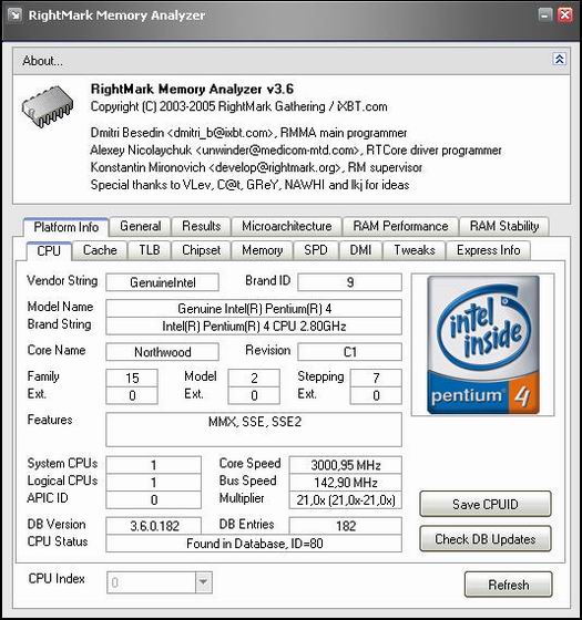RightMark Memory Analyzer 3.6 (resized)