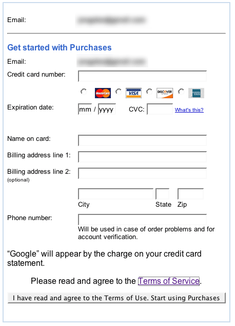Google Purchases Google Purchases