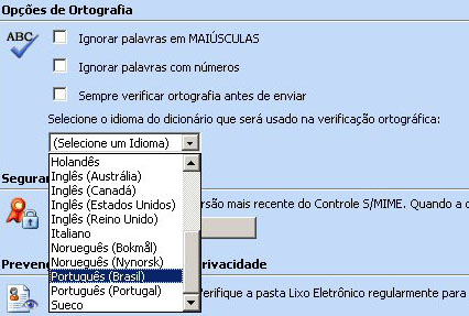 Exchange Server 2003 SP2 - Outlook Web Access met Portugese spellingscontrole (thumb)