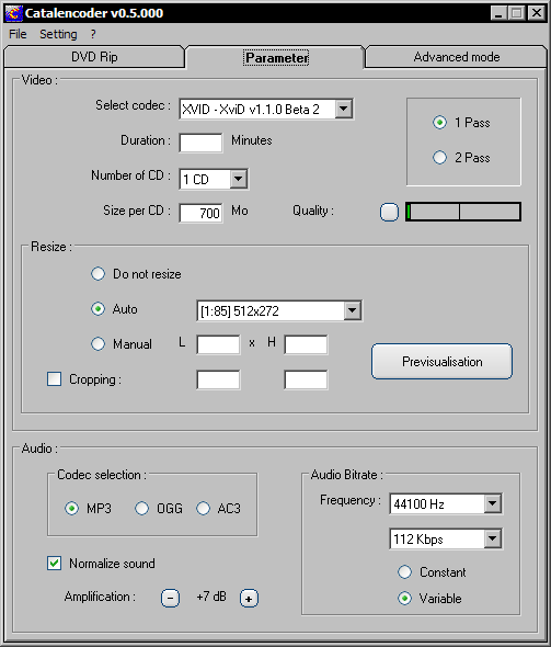 Catalencoder 0.5.0 beta 2