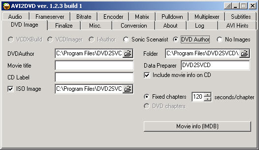 DVD2SVCD 1.2.3 build 1