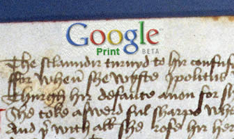 Google Print manuscript