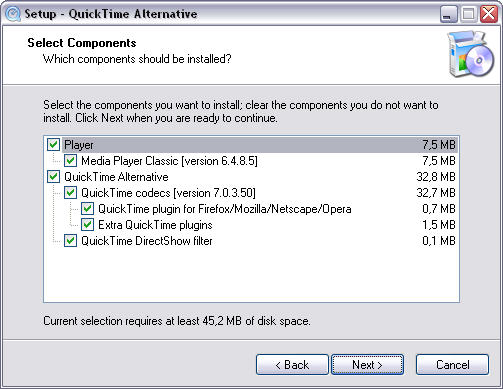 QuickTime Alternative 1.64