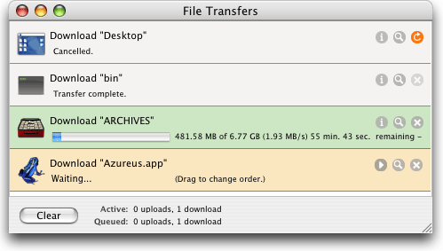 iGet - file transfer