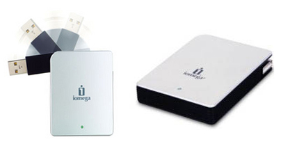 Iomega Micro Mini Hard Drive - met wegdraaibare usb-stekker