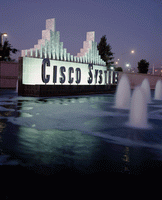 Cisco logo gebouw