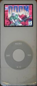 iDoom op iPod nano