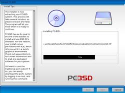PC-BSD installing (resized)