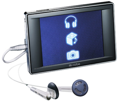 Olympus m:robe 500 mp3-speler annex compactcamera