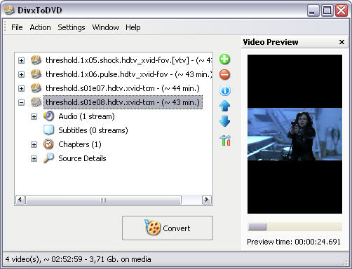 DivxToDVD 2 1.99.24 screenshot