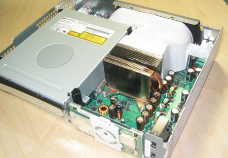 Xbox 360 - binnenwerk Xbox 360 - binnenwerk