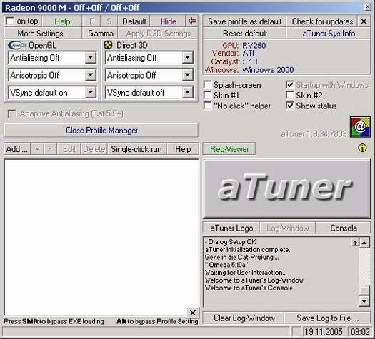 aTuner 1.9.34.7803 screenshot (resized)