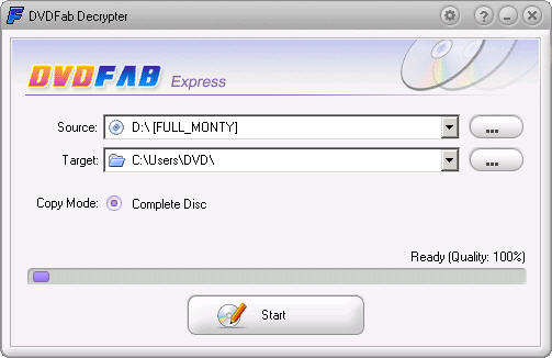 DVDFab Decrypter 2.9.5.8 screenshot
