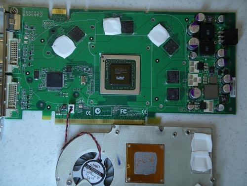 nVidia 7800 GS zonder koeler bij AnandTech