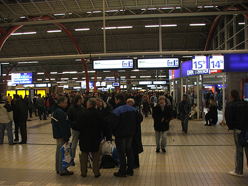 HCC Dagen 2005 - Drukte op Utrecht CS
