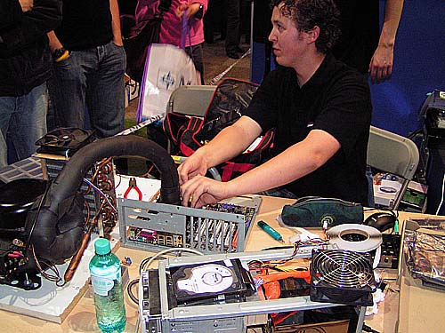 HCC Dagen 2005 - Overclocken met spa HCC Dagen 2005 - Overclocken met spa