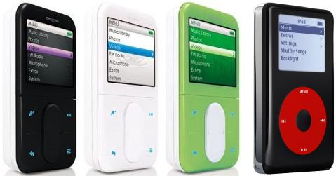 Creative Zen Vision met iPod Creative Zen Vision met iPod
