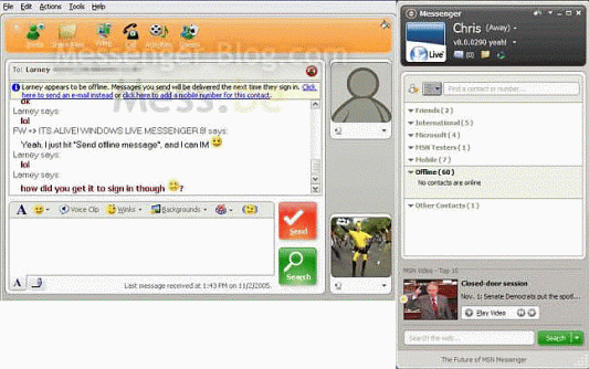 Windows Live Messenger Windows Live Messenger