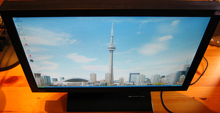 Kijkhoeken BenQ FP202W - boven