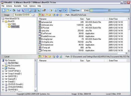 UltraISO screenshot (resized)