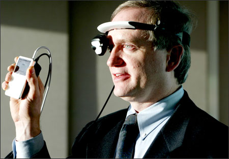 EyeBud headset voor iPod Video