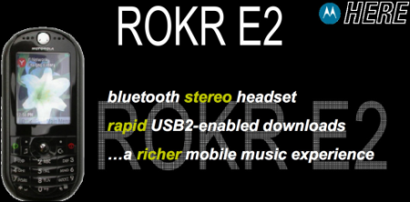 Motorola Rokr E2