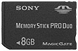 Sony Memory Stick Pro Duo 8GB
