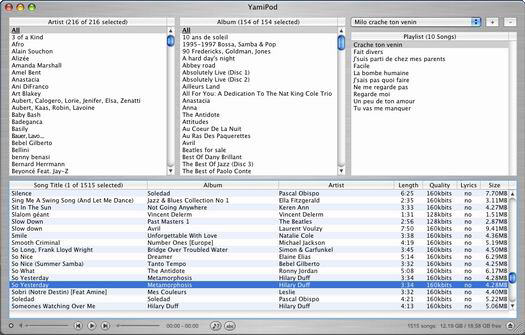 YamiPod screenshot (resized)