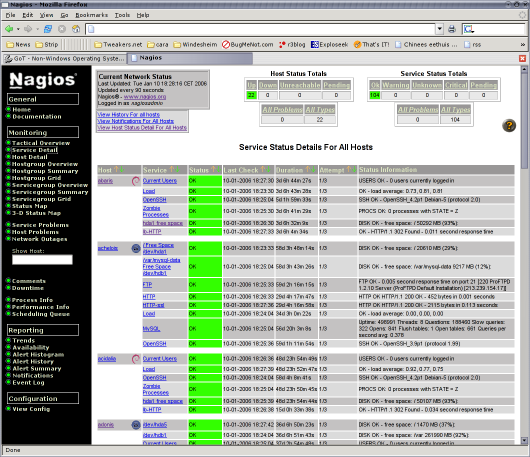 Nagios - service detail (klein)