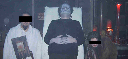 Dr. Frankenstein, Igor en het monster