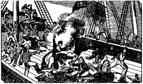 Moord op piratenschip