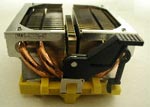 AMD retailkoeler met vier heatpipes en hendel voor vastklikken