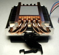 AMD retailkoeler - vier heatpipes
