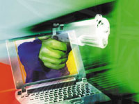 Cybercriminaliteit / laptop