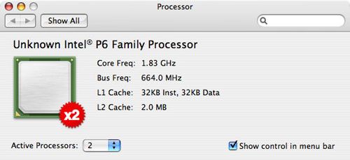Apple iMac Core Duo-processorspecificaties Apple iMac Core Duo-processorspecificaties