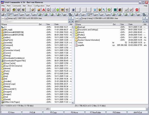 Total Commander 6.54 screenshot (resized)