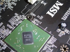 MSI K9N Platinum - nVidia chipset close-up (240px) MSI K9N Platinum - nVidia chipset close-up (240px)
