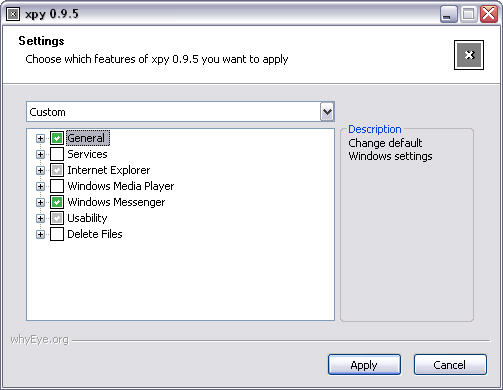 xpy 0.9.5 screenshot