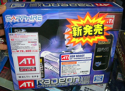Sapphire Radeon X1900 CrossFire Mastercard