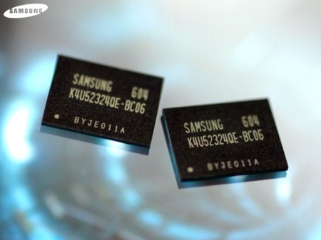 Samsung 3,2GHz 512Mbit GDDR4-geheugenchip Samsung 3,2GHz 512Mbit GDDR4-geheugenchip